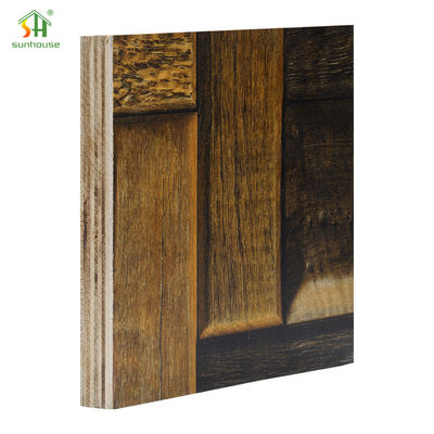 Waterproof Melamine Plywood Board 4x8ft 9mm 12mm 18mm Scratch Resistant