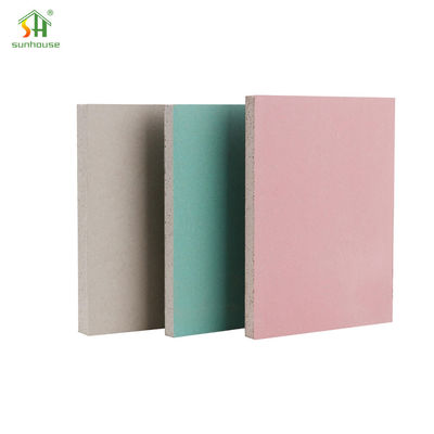 Fire Resistant Gypsum Board , Gypsum Plasterboard Sheets For Commercial Partition Walls
