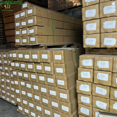 Outdoor Wpc Wall Panel Board Wood Plastic Composite Grille Panel for Open-Air Courtyard