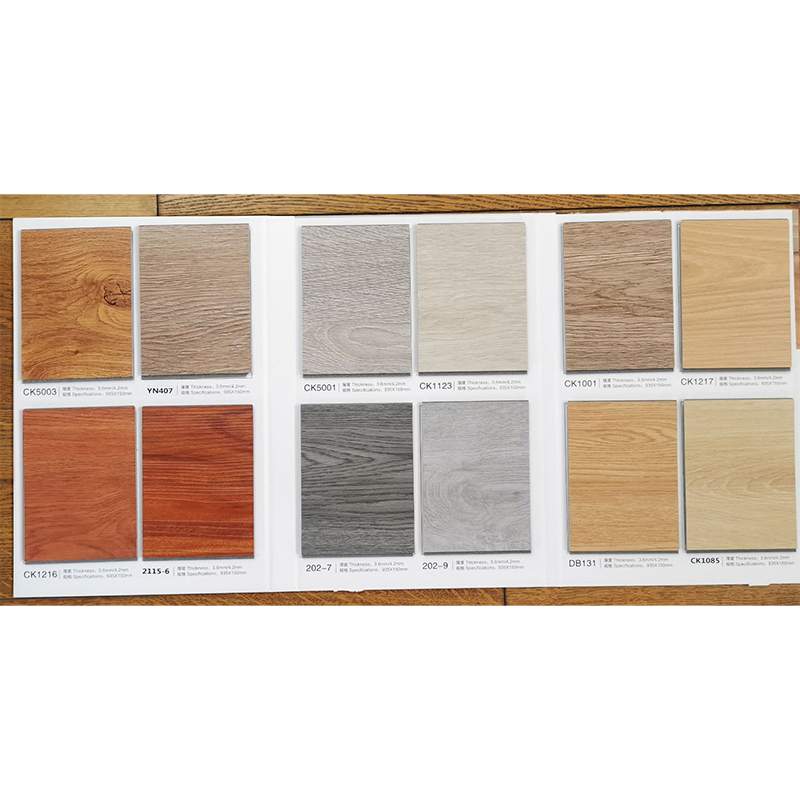 Customizable 4mm/5mm/6mm Premium SPC Click Flooring with Reaction to Fire Bf1-S1 and Thermal Resistance 0.038㎡K/W