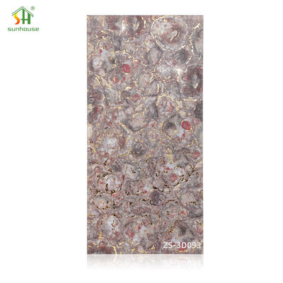 良い価格 軽量マーブル効果壁パネル 1220x2440mm アクリル防水パネル オンライン