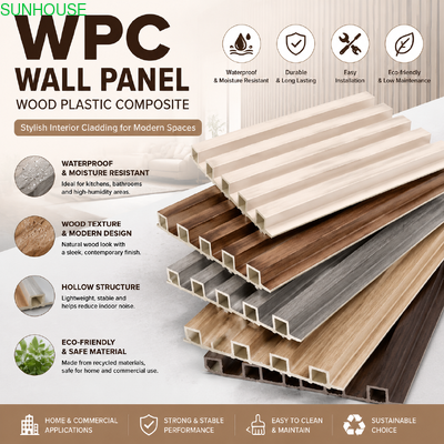 良い価格 WPCインテリアウォールパネルの大量購入前に品質を評価する方法 オンライン